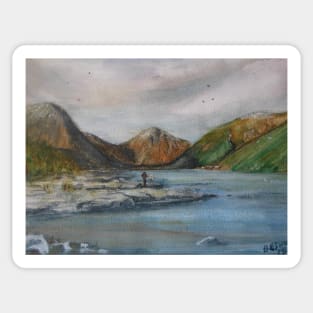 Britain's favourite view, Wasdale Sticker